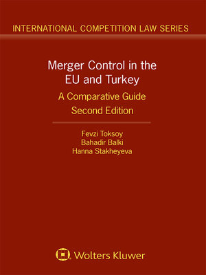 cover image of Merger Control in the EU and Turkey